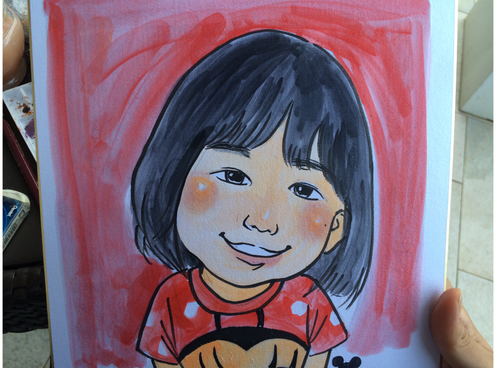 似顔絵イベント♪サムネイル画像